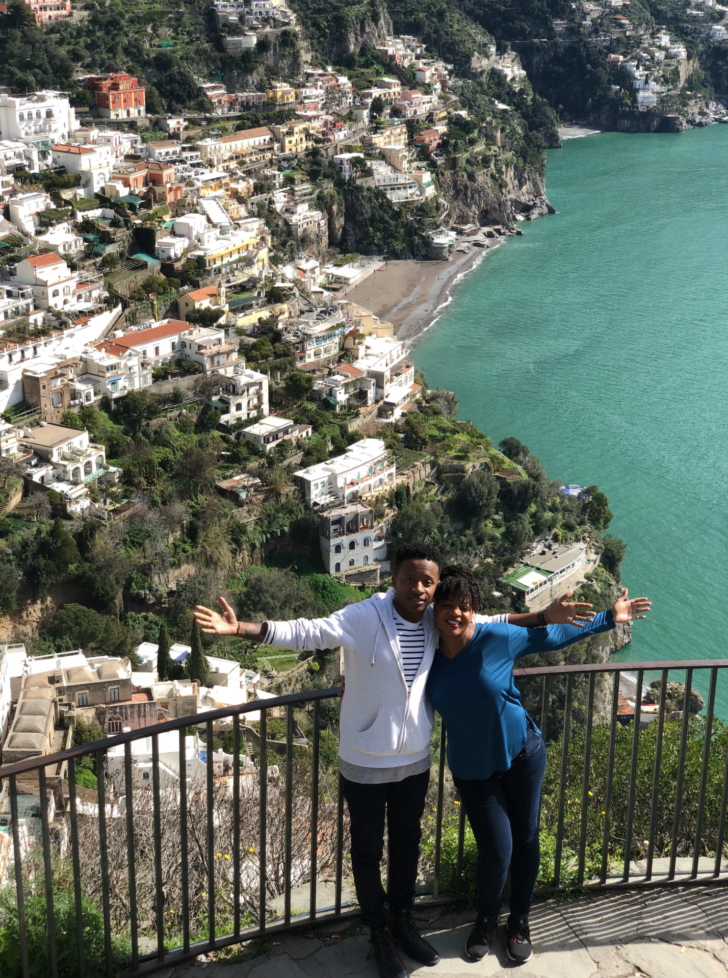 Amalfi Coast honeymoon picture