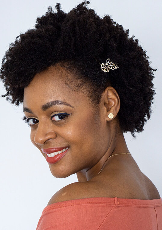 easy 4c hairstyles with shrinkage