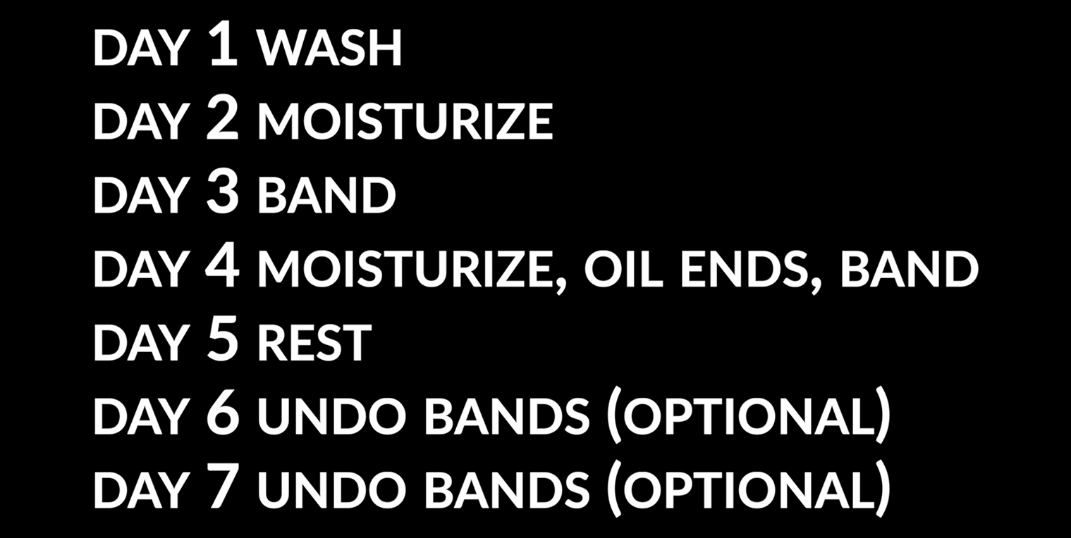 moisturize routine for natural hair