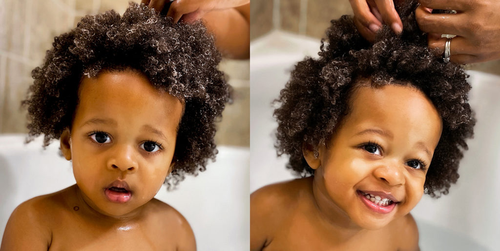 Toddler's Easy Curly Hair Routine - LaToya Ebony