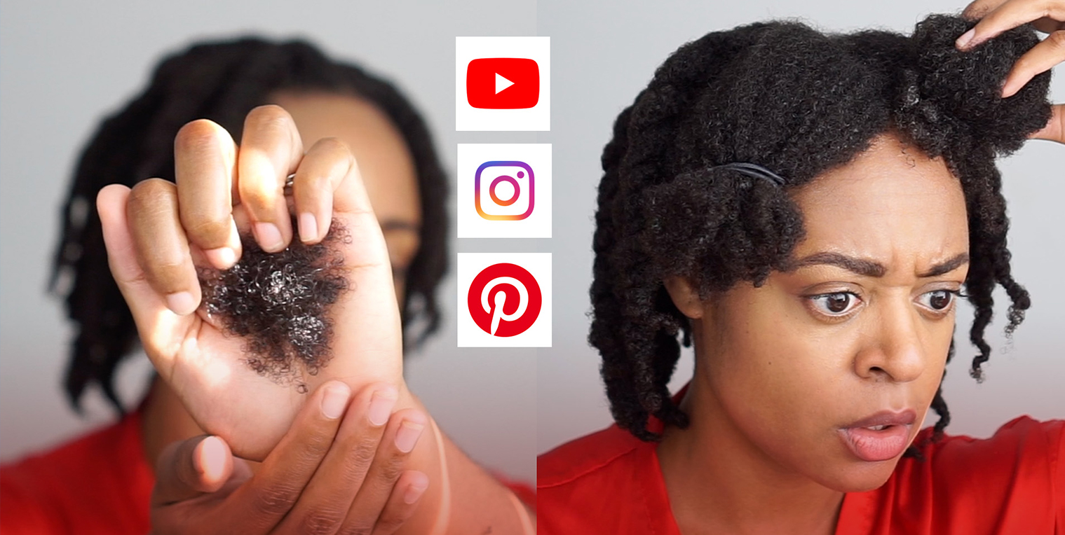 social media is ruining your hair