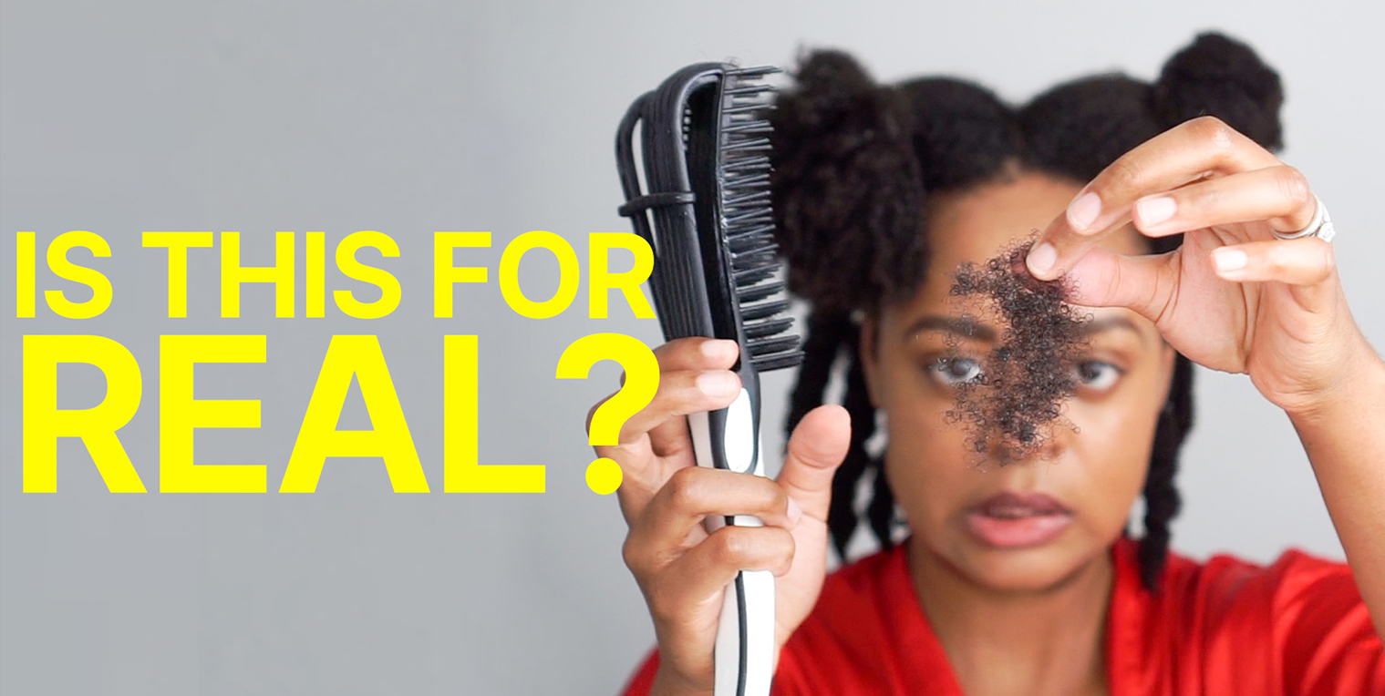 Hair Breakage with Detangling Brushes vs Finger Detangling - LaToya Ebony
