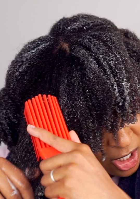 EZ Detangler vs Felicia Leatherwood Brush on 4c Hair - LaToya Ebony
