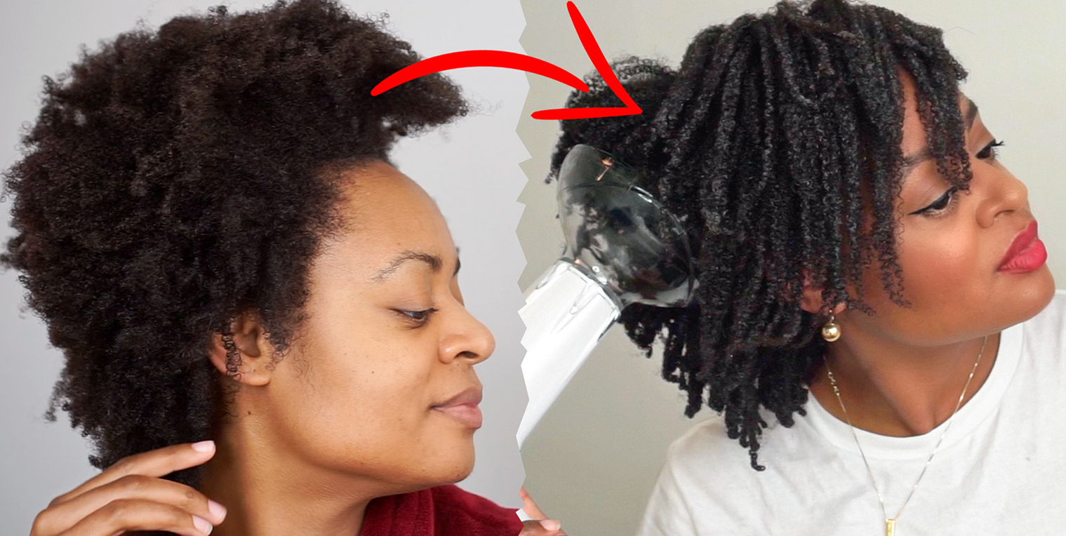 I Tried a DIFFUSER On My Type 4 Wash and Go *Surprising Results* - LaToya  Ebony