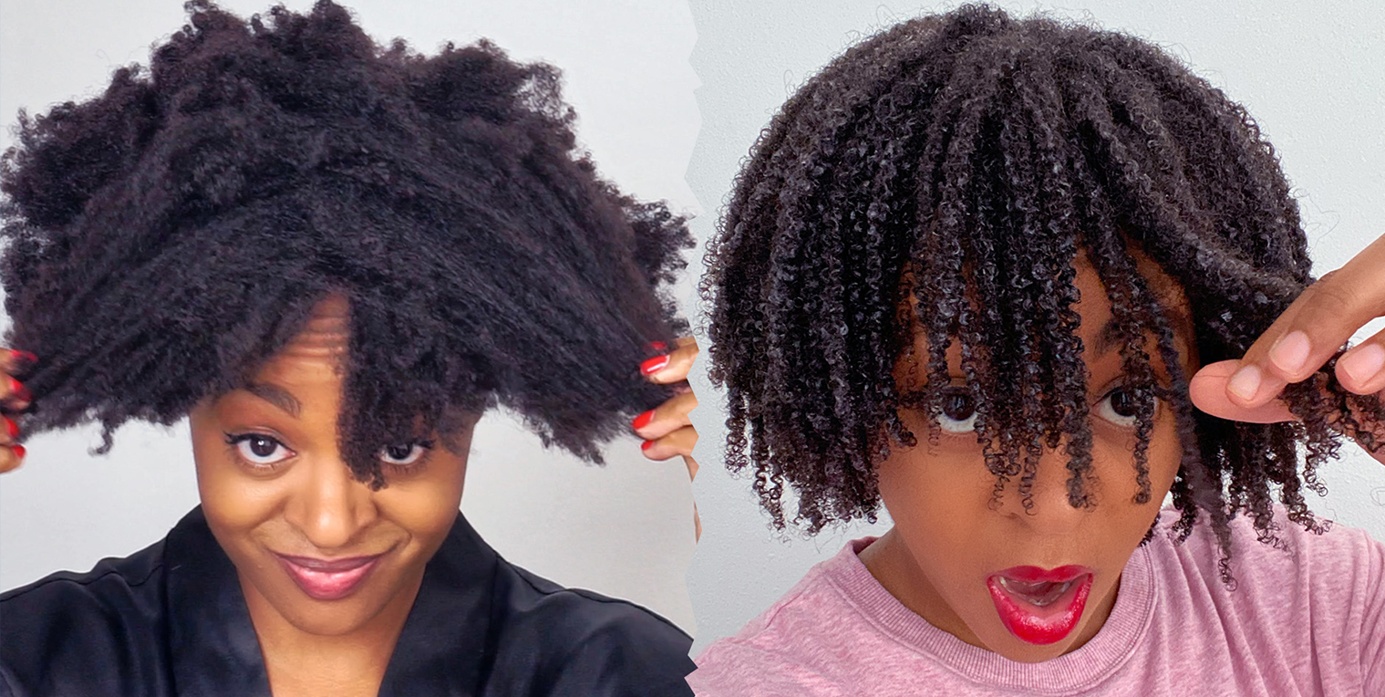Get the perfect wash and go on type 4 hair
